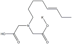 N-[[(Potassiooxy)carbonyl]methyl]-N-(5-octenyl)glycine