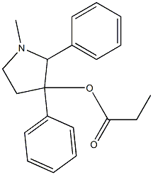 2,3-Diphenyl-1-methylpyrrolidin-3-ol propionate