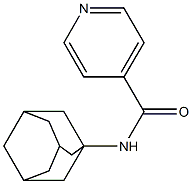 N-(1-Adamantyl)isonicotinamide 结构式