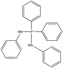 Diphenylbis(phenylamino)phosphonium