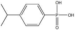 4-イソプロピルフェニルホスホン酸 化学構造式