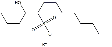 4-Hydroxytridecane-5-sulfonic acid potassium salt