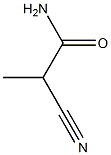 2-Cyanopropanamide 结构式