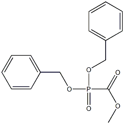 (Methoxycarbonyl)phosphonic acid dibenzyl ester