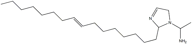 1-(1-Aminoethyl)-2-(8-hexadecenyl)-3-imidazoline,,结构式