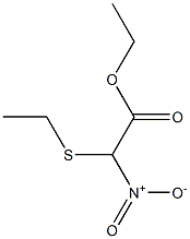  (Ethylthio)(nitro)acetic acid ethyl ester