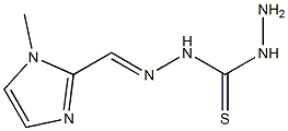 1-[(1-Methyl-1H-imidazol-2-yl)methylene]thiocarbonohydrazide Struktur