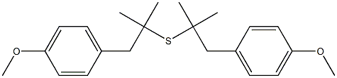 (4-Methoxyphenyl)tert-butyl sulfide Structure