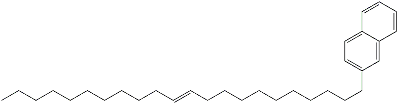 2-(11-Docosenyl)naphthalene,,结构式