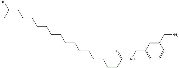 17-Hydroxy-N-(3-aminomethylbenzyl)stearamide|