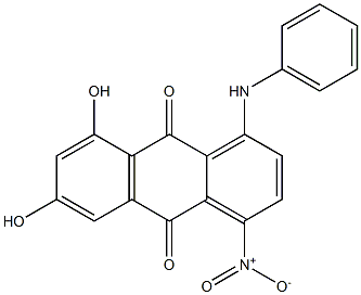  1-Anilino-6,8-dihydroxy-4-nitroanthraquinone