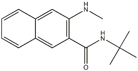 N-tert-Butyl-2-(methylamino)naphthalene-3-carboxamide