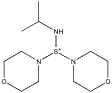 Dimorpholino(isopropylamino)sulfonium,,结构式