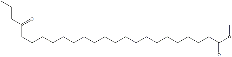 21-ケトリグノセリン酸メチル 化学構造式