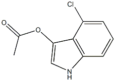 4-Chloro-3-acetoxy-1H-indole