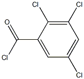 2,3,5-トリクロロ安息香酸クロリド 化学構造式