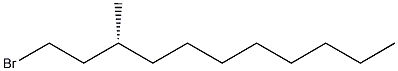 [R,(-)]-1-Bromo-3-methylundecane,,结构式