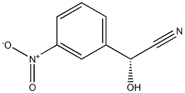 (R)-(3-Nitrophenyl)hydroxyacetonitrile 结构式