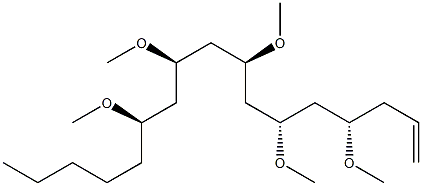  (4S,6S,8R,10R,12R)-4,6,8,10,12-Pentamethoxy-1-heptadecene