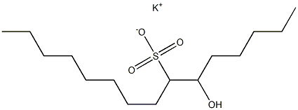  6-Hydroxypentadecane-7-sulfonic acid potassium salt