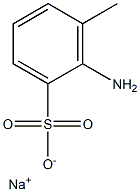 2-Amino-3-methylbenzenesulfonic acid sodium salt,,结构式