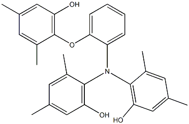  N,N-Bis(6-hydroxy-2,4-dimethylphenyl)-2-(6-hydroxy-2,4-dimethylphenoxy)benzenamine