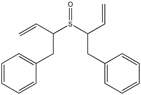 Benzylallyl sulfoxide Struktur