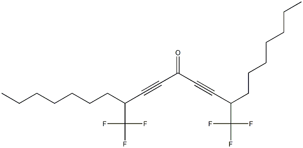 Trifluoromethyl(1-decynyl) ketone Structure