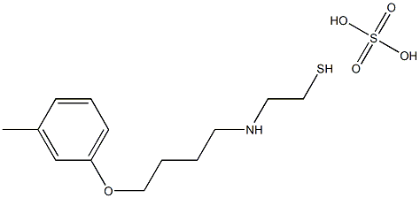 2-[4-(m-Tolyloxy)butyl]aminoethanethiol sulfate
