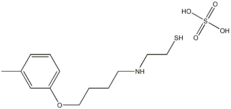 2-[4-(m-Tolyloxy)butyl]aminoethanethiol sulfate|