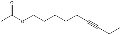 1-Acetoxy-6-nonyne,,结构式