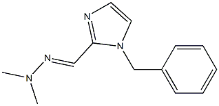 1-Benzyl-1H-imidazole-2-carbaldehyde dimethyl hydrazone Struktur