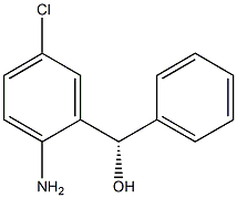 (S)-2-Amino-5-chlorobenzhydryl alcohol Structure