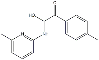 6-Methyl-2-[[2-(p-tolyl)-1-hydroxy-2-oxoethyl]amino]pyridine