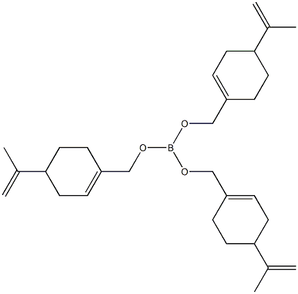 Boric acid tris(p-mentha-1,8-dien-7-yl) ester