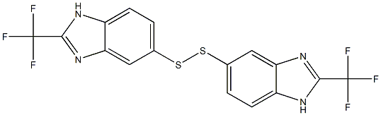 5,5'-Dithiobis[2-(trifluoromethyl)-1H-benzimidazole]|