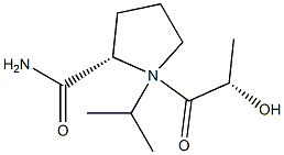 1-[(S)-Lactoyl]-N-isopropyl-L-prolinamide,,结构式