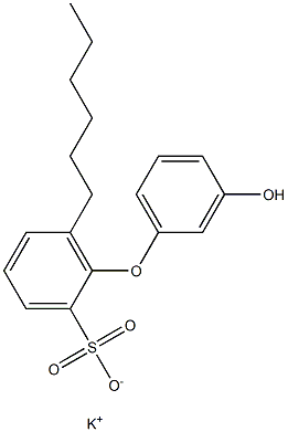 3'-Hydroxy-6-hexyl[oxybisbenzene]-2-sulfonic acid potassium salt