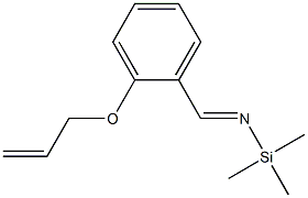 1-[[(Trimethylsilyl)imino]methyl]-2-(2-propenyloxy)benzene 结构式