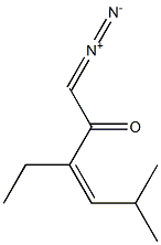 (Z)-1-Diazo-3-ethyl-5-methyl-3-hexen-2-one