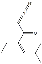 (Z)-1-Diazo-3-ethyl-5-methyl-3-hexen-2-one|