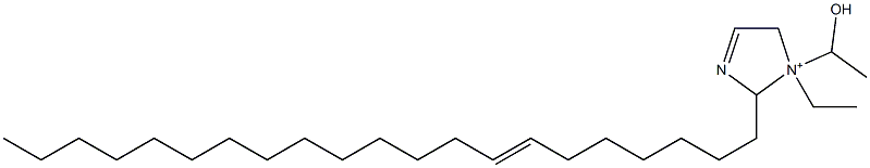 1-Ethyl-2-(7-henicosenyl)-1-(1-hydroxyethyl)-3-imidazoline-1-ium Struktur