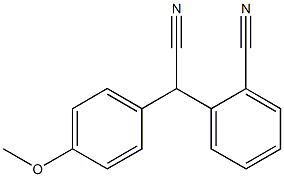 (2-Cyanophenyl)(4-methoxyphenyl)acetonitrile