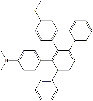1,4-Diphenyl-2,3-bis(4-dimethylaminophenyl)benzene,,结构式