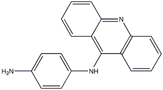 N-(4-Aminophenyl)-9-acridinamine Struktur