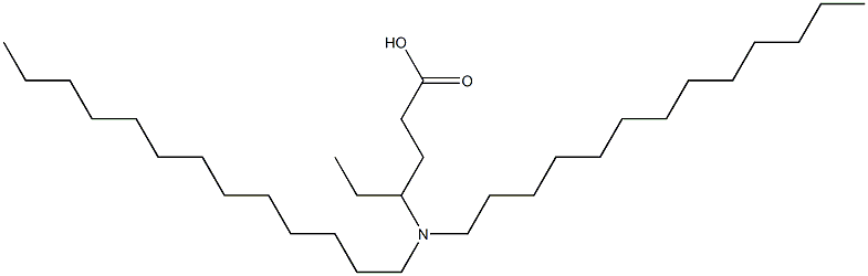 4-(Ditridecylamino)hexanoic acid