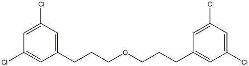 3,5-ジクロロフェニルプロピルエーテル 化学構造式