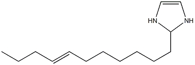 2-(7-Undecenyl)-4-imidazoline Structure