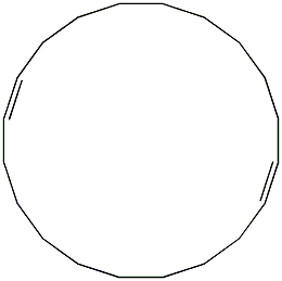 1,11-Cycloicosadiene Structure