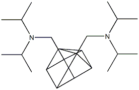 1,4-Bis[(diisopropylamino)methyl]-pentacyclo[4.2.0.02,5.03,8.04,7]octane Structure